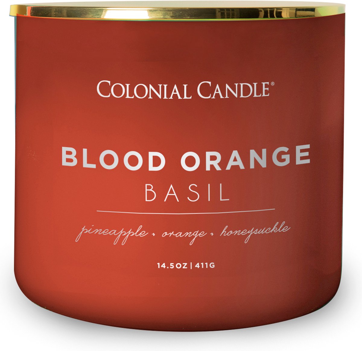 Colonial Candle Blood Orange - 411 gram Oranje