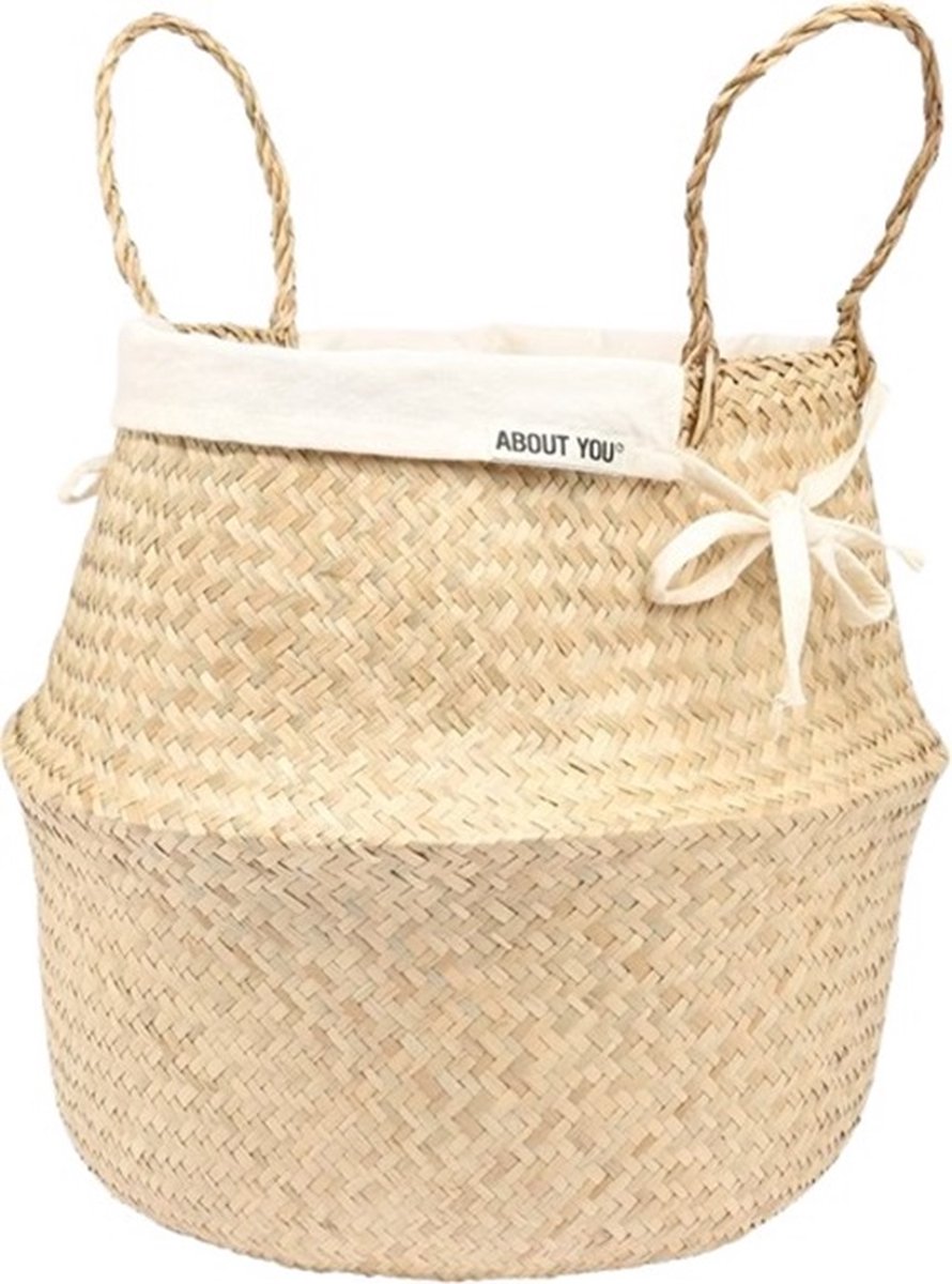 Goedkoopste Rieten Wastas / Wasmand - 36 x 38 x 36 cm