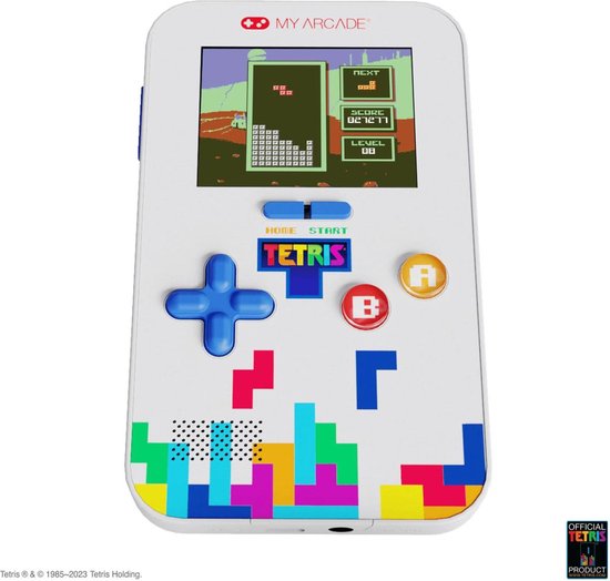 My Arcade Go Gamer Classic Tetris 301 Retroconsole Transparant One Size / EU Plug