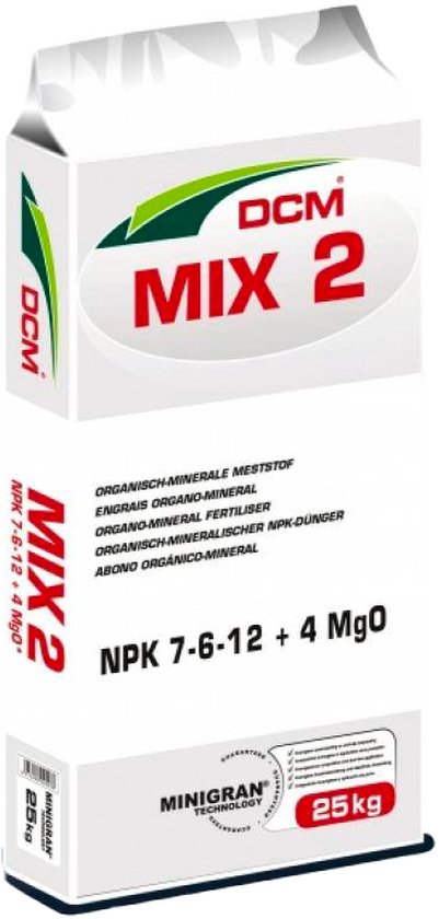 DCM Mix 2 (minigran) 7-6-12+4 25 kg