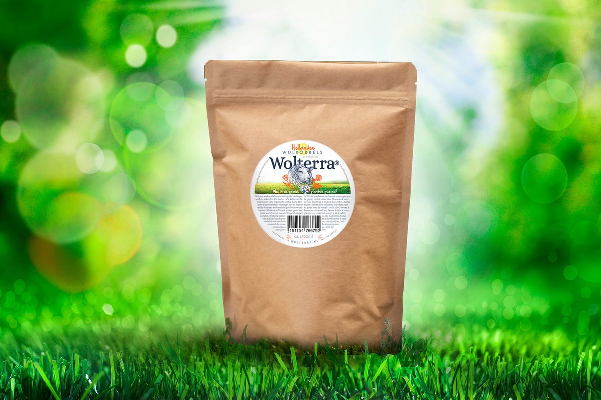 Wolterra - Organische mest - Wolkorrels - 750 gr