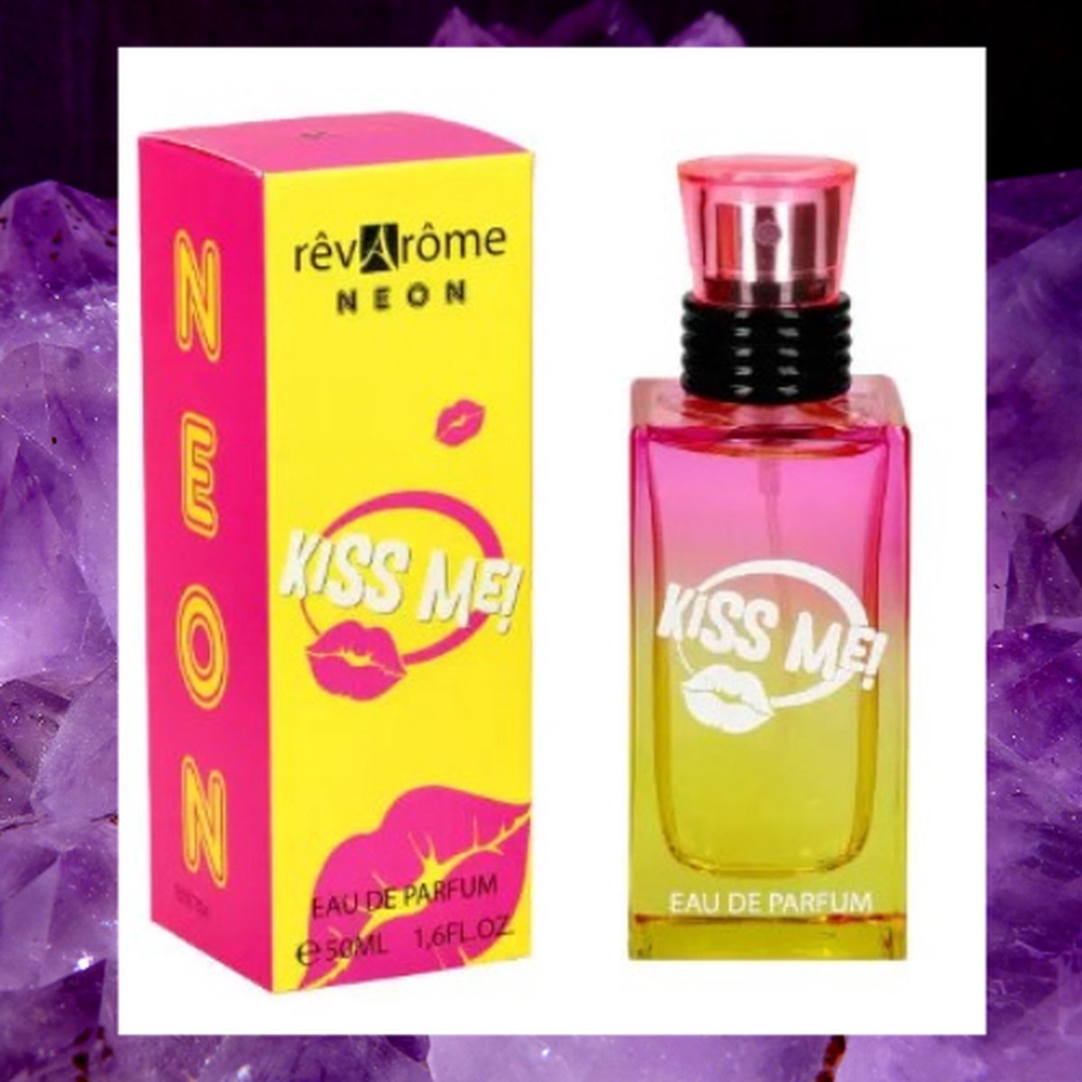 Goedkoopste Rêvarôme neon KISS ME! eau de parfum damesparfum 50 ml