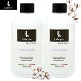 Labryce® Wasparfum Fresh Laundry 2 x 250 ml - Geconcentreerd - Ook in Wasparfum Proefpakket - Geurbooster