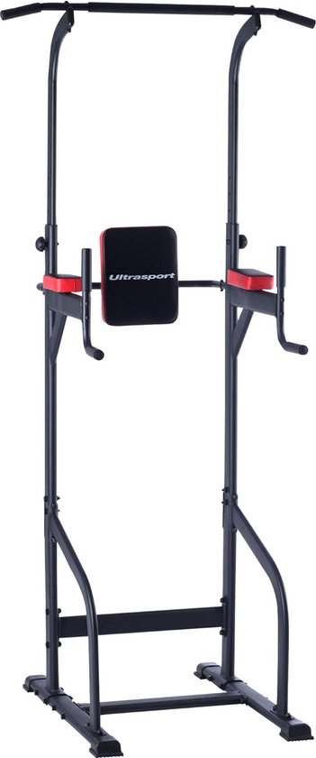 Mobiclinic Power Tower – Krachtstation – Tot 200 Kg – Verstelbare Rugleuning – Dipstation & Pull-up Bar – Multifunctioneel 4 miniatura