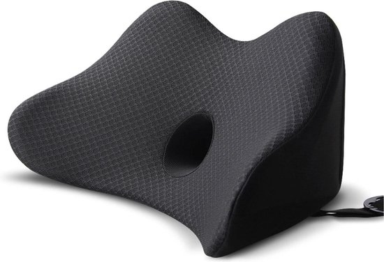 Coussin Lombaire Ad’Just Pour Voiture - Soutien Lombaire Gonflable - Anti-roulis - Pour Mal De Dos - Garantie 2 Ans