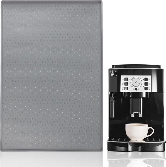 Tapis En Silicone Pour Barista 20x15 Cm - Antidérapant, 3 Mm D'épaisseur, Avec Emplacement Pour Tamper 58 Mm, Machine à Café