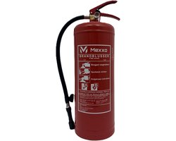 Schuimblusser 6 liter - brandblusser voor brandklasse A en B - Inclusief keuring en wandbeugel - Mexxo