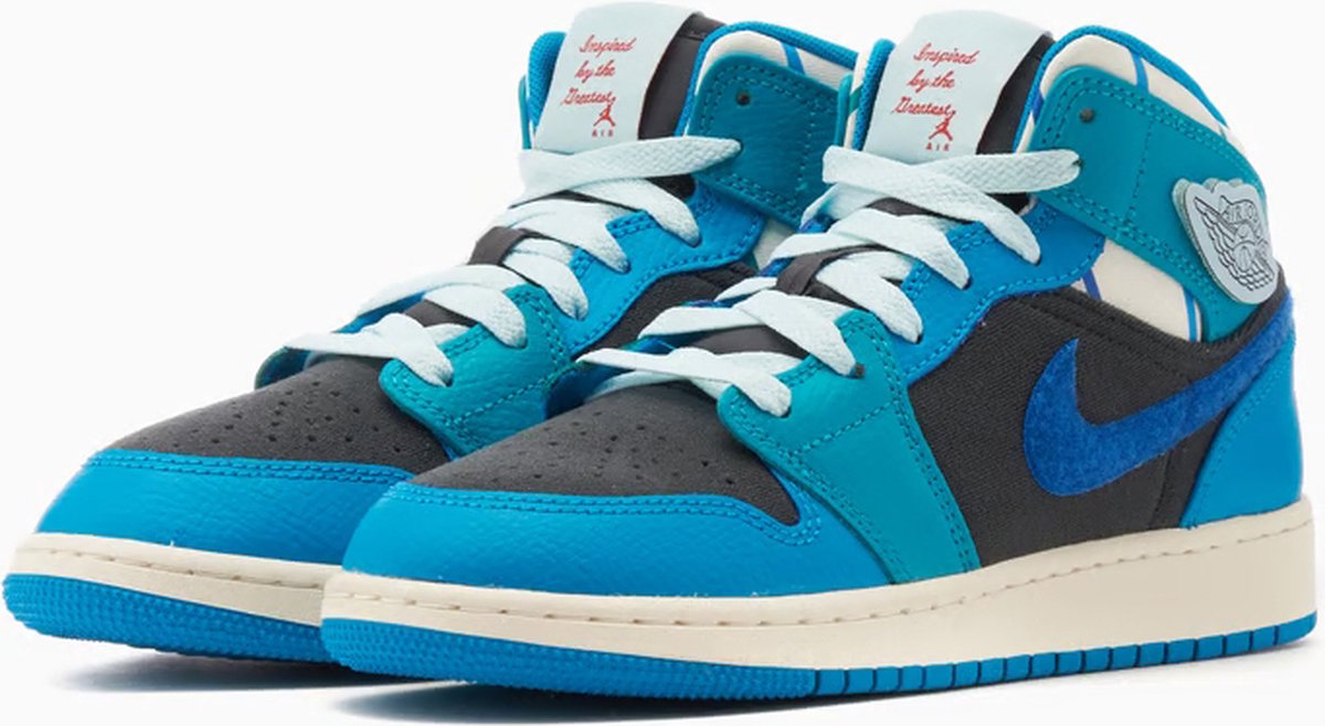 Nike Air Jordan 1 Mid - Maat 38 - Kinder Sneakers | bol