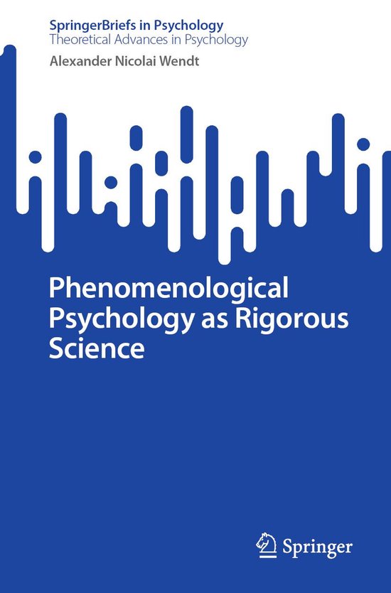 Behavioral Science and Psychology (R0) - Phenomenological Ps ... - cover