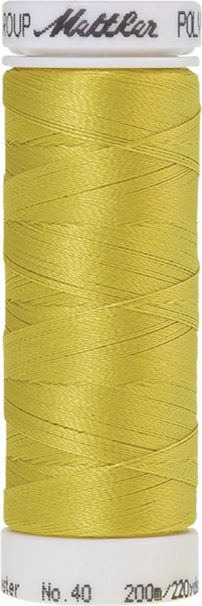 Mettler borduurgaren - Geel - Nr 221 - Polysheen - 200 meter