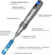A8S | Draadloos dermapen | Microneedling pen | Mesopen | Huidverzorging | Huidverjonging | 5 stuks 18 pin naalden (merk esterance) & sprayflesje 50 ml desinfectie