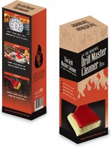 Grill Master Cleaner - BBQ borstel - Schoonmaakborstel - Op Basis van Stoom - BBQ Accesoires - Kerstcadeau - Aramid - Reinigingsborstel