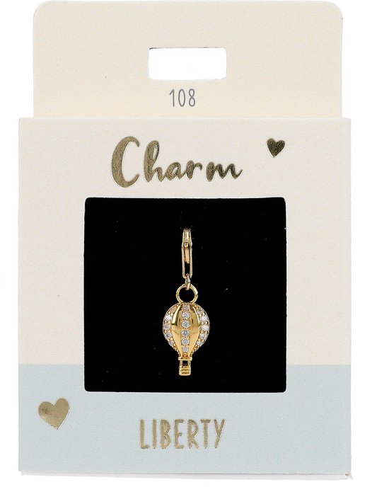 Ciondolo Charms Express Yourself – Bilancia Con Pietre, Argentato, Regalo Compleanno O Natale