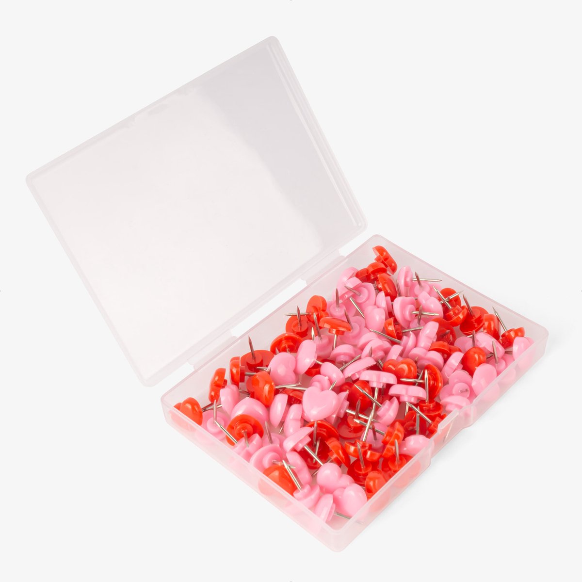 200 pièces Punaise transparent simple à usages multiples pour école Mode en lign
