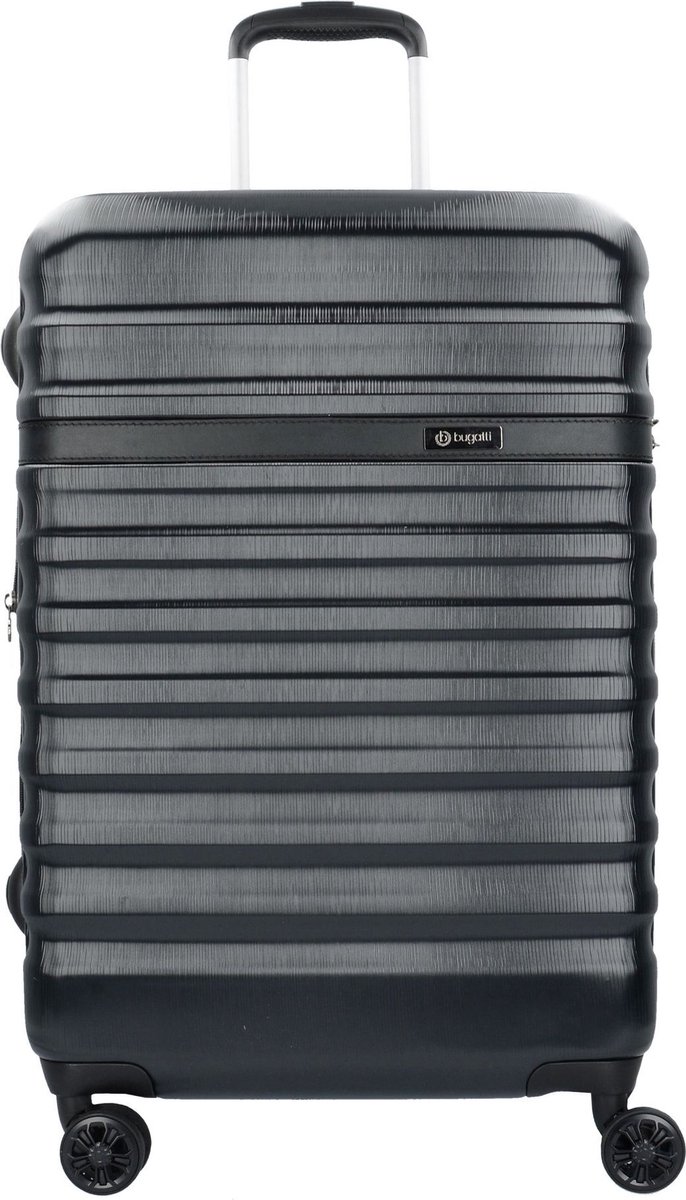 bugatti Corium Hard-Top Case Trolley Black Zwart 68cm