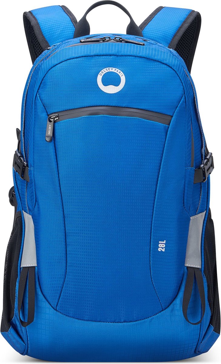 DELSEY PARIS Wandelrugzak Rugzak met laptopvak Nomade Backpack 28L Blue Blauw
