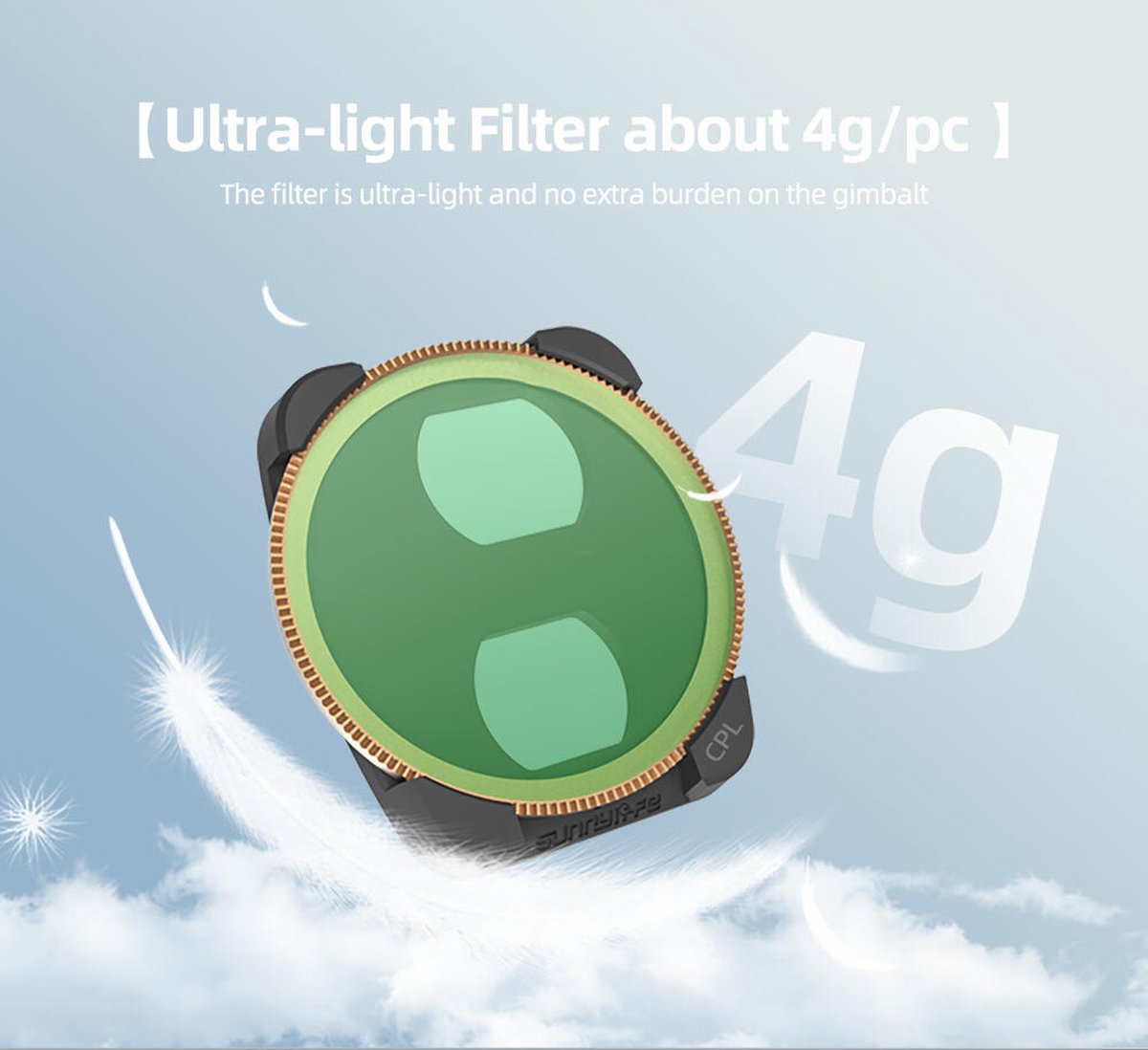 50CAL Drone Camera Lens Filters Set CPL + ND8 + ND16 voor DJI Air 3 thumbnail 4