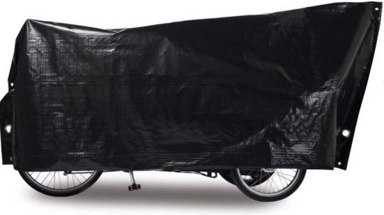 Vk International Cargo Bike Vk Fietsbeschermhoes, uniseks, zwart, eenheidsmaat