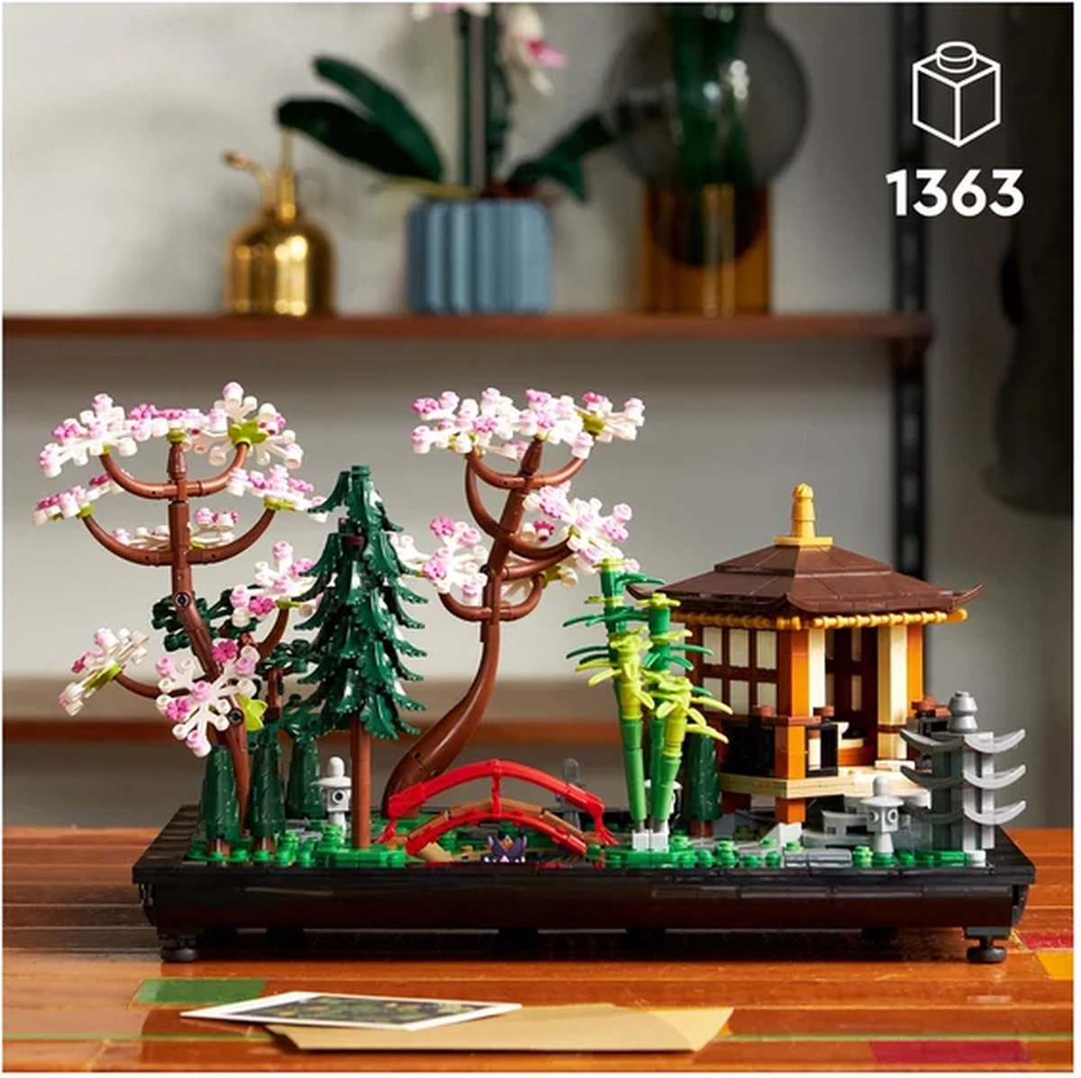 LEGO Icons Rustgevende tuin Botanisch Mindfulness Bouwpakket voor Volwassenen - 10315 — afbeelding 14