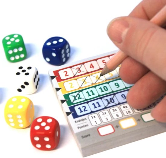 White Goblin Games - Qwixx - dobbelspel - basisspel