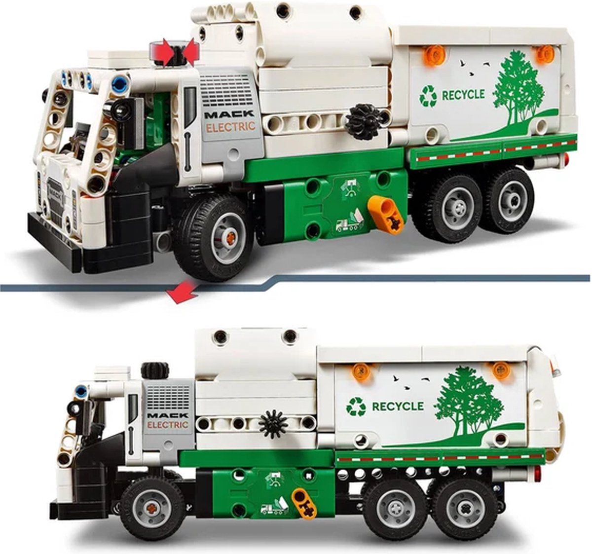 LEGO Technic Mack LR Electric vuilniswagen - 42167 — afbeelding 15