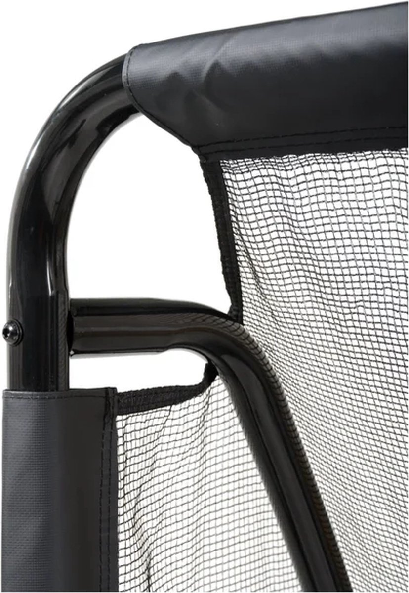 EXIT Coppa Stalen Voetbaldoel 220x170cm - Voetbal Goal - Voor Kinderen - Tuin - Zwart — afbeelding 11
