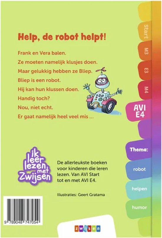 Ik leer lezen met Zwijsen - Help, de robot helpt!