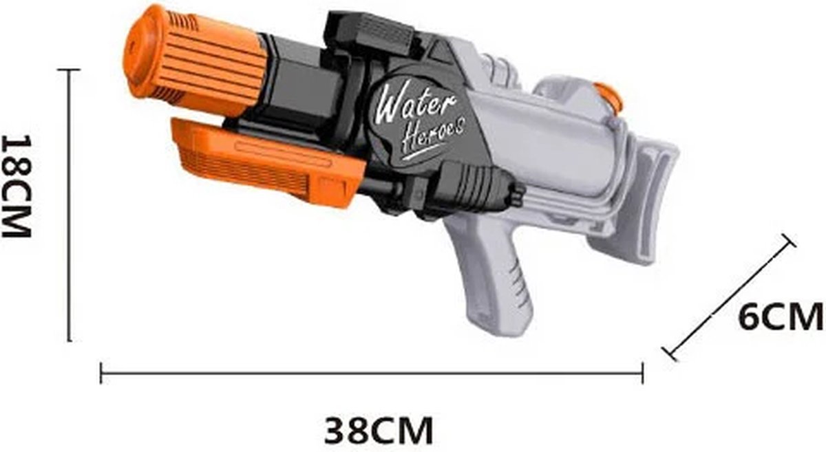Waterpistool Water Heroes, 38cm