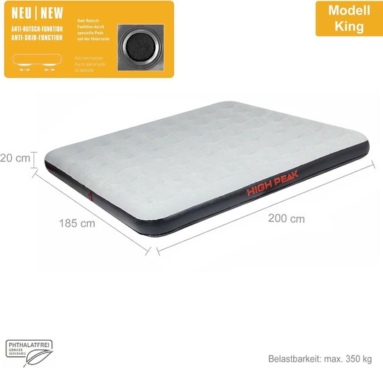 Eenpersoons luchtbed kopen | Comfort & gemak