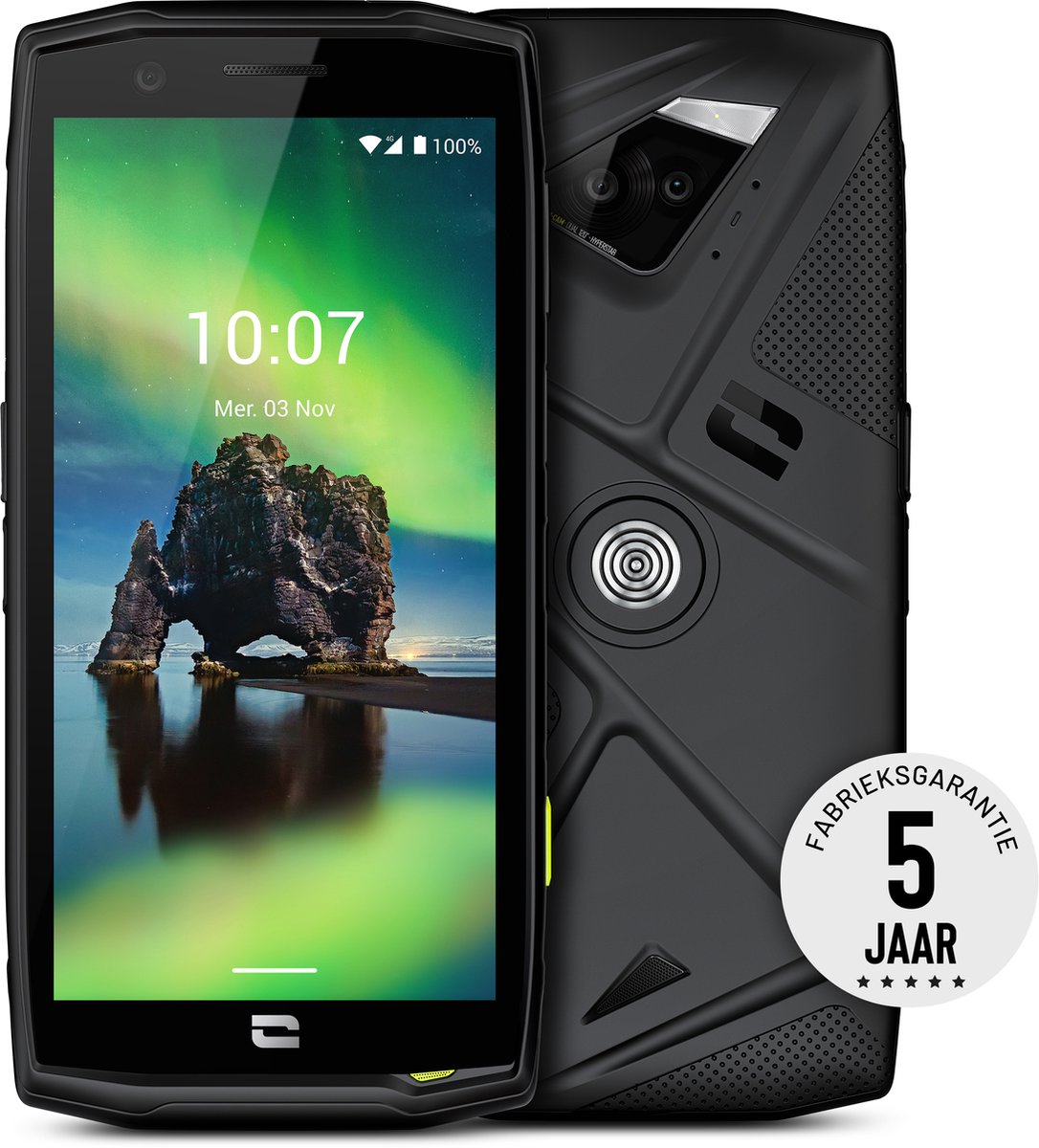 Crosscall ACTION-X5 13,8 cm (5.45") Dual SIM Android 11 4G USB Type-C 4 GB 64 GB 3850 mAh Zwart