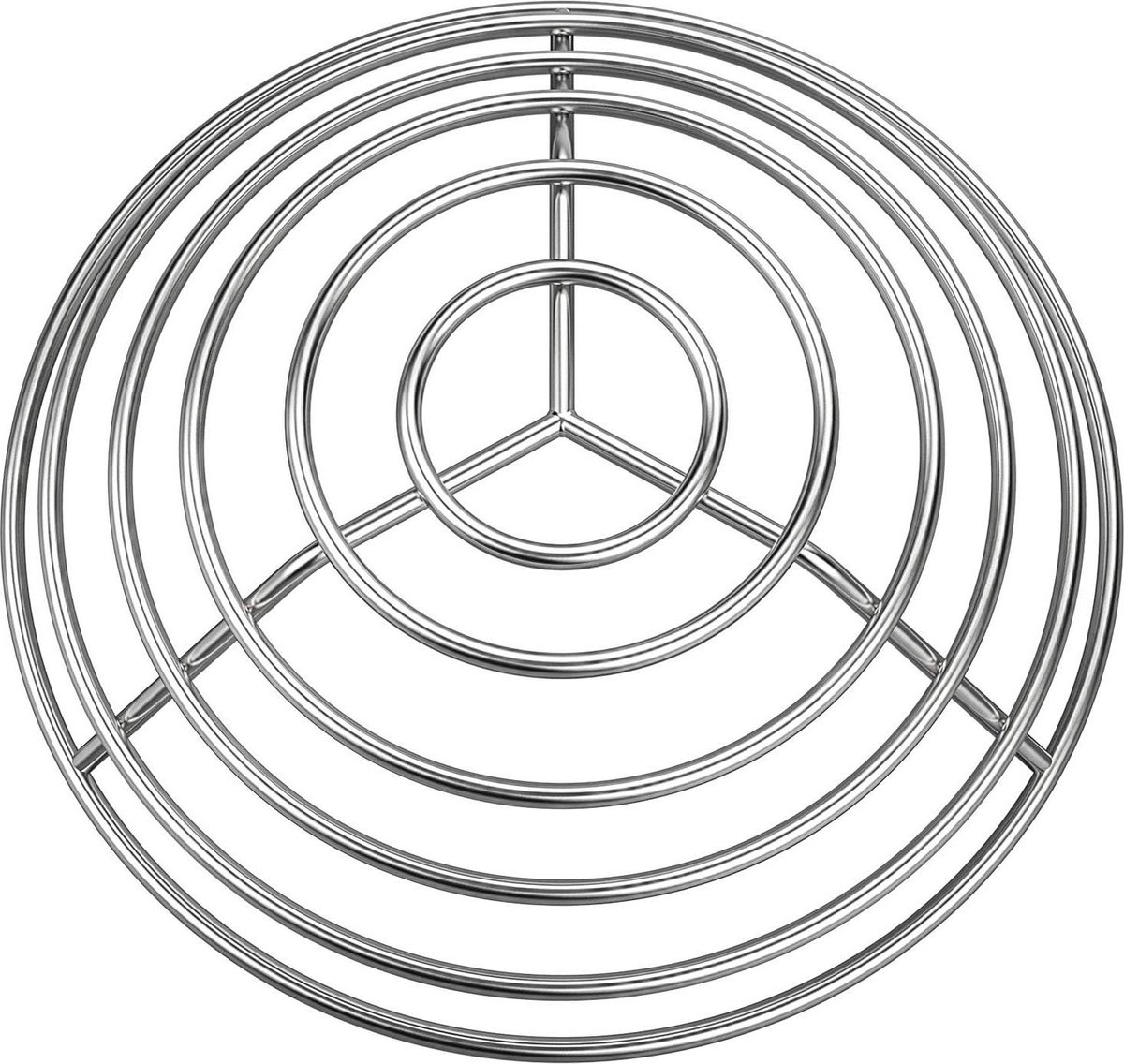 RVS Grill Houtskool BBQ Houder Rooster Upgrade Tool - Grote Groene Ei/Kamado Joe Classic