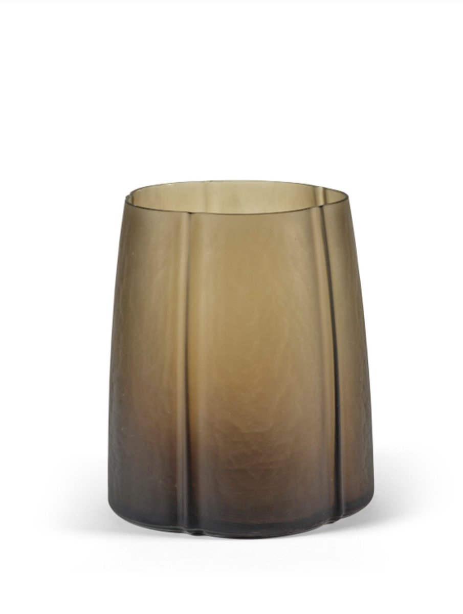 Serax Shapes By Piet Booon Vaas Ø18,6 Brown bruin