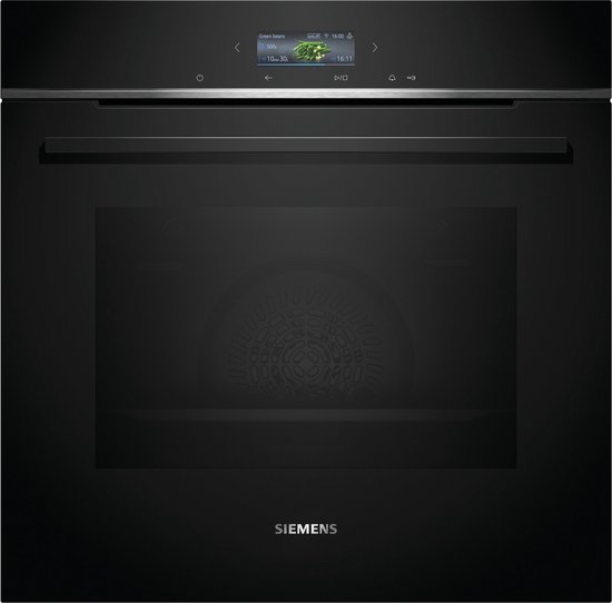 Siemens HB774G1B2 - iQ700 - Inbouwoven - 60 x 60 cm - Zwart