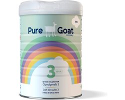 Pure Goat Opvolgmelk 3 – Bio Geitenmelk Babyvoeding – 10+ Maanden – 800g
