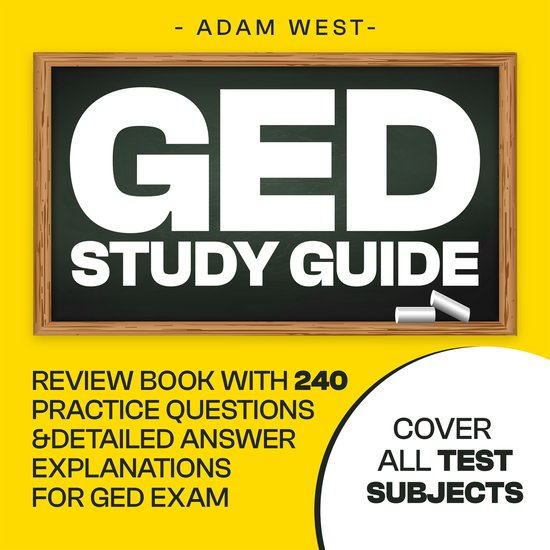 GED Study Guide - cover