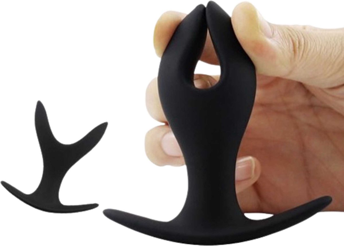 Goedkoopste Buttplug | Anaal plug | SM | BDSM | V Model | Luxe uitvoering | Zeer sterk materiaal | Kont plug