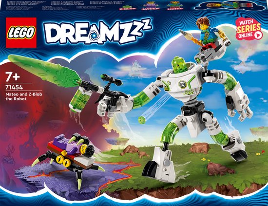 Foto: Lego dreamzzz mateo en z blob de robot speelgoed met grote figuur 71454