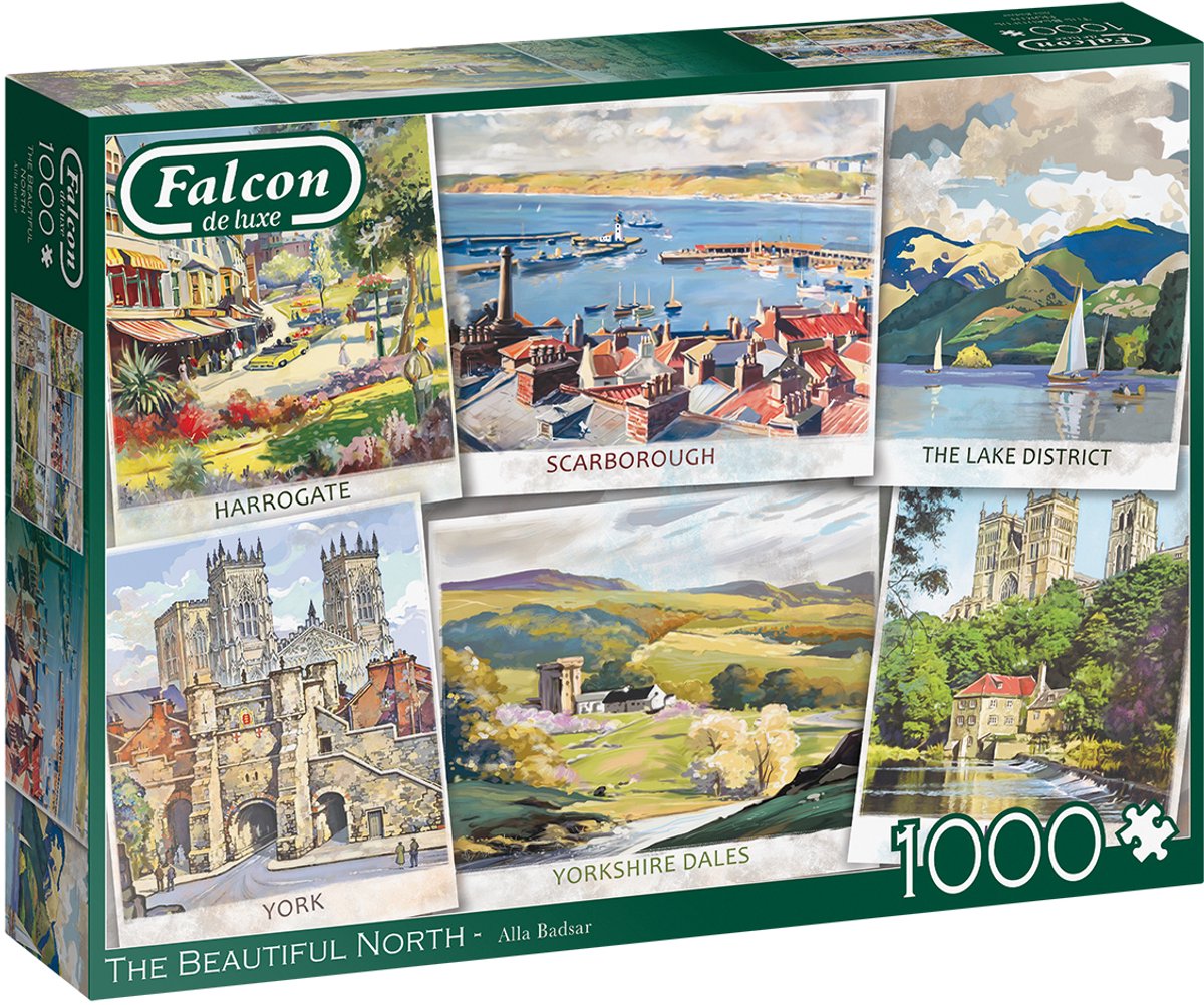 Falcon puzzel The Beautiful North - Legpuzzel - 1000 stukjes