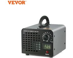 Ozongenerator - Ozon - Geurverwijderaar - Ozon Luchtreiniger - Draagbare Generator - Voor Kamers Auto's Huisdieren -24000 MG - Zwart