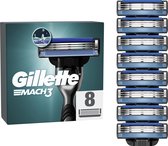 Bol.com Gillette Mach 3 Scheermesjes Voor Mannen - 8 Stuks aanbieding