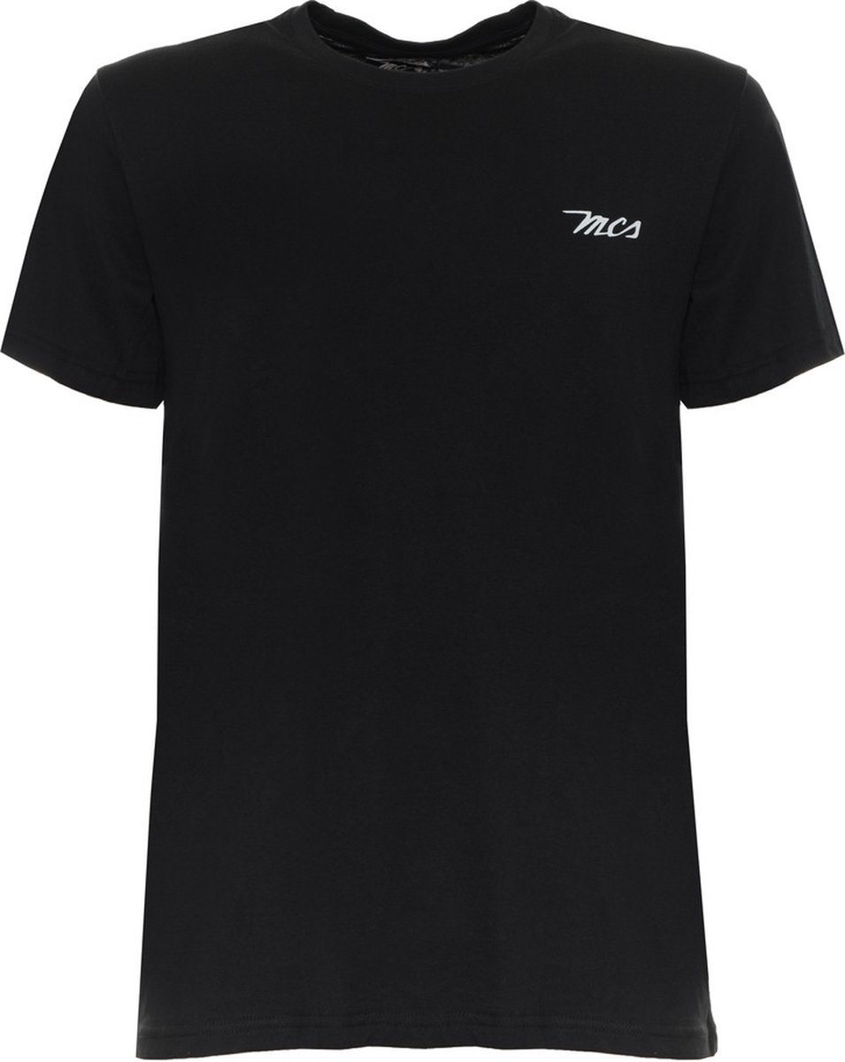 MCS 10BTS001-L2301 - T-shirt - Zwart - Korte Mouw - Mannelijk