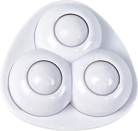 Kogelwielen voor meubels, meubelwielen, plat, zelfklevend, 8 stuks, zelfklevend rolwiel, 360 graden, met 4 stalen ballen voor vuilnisemmer