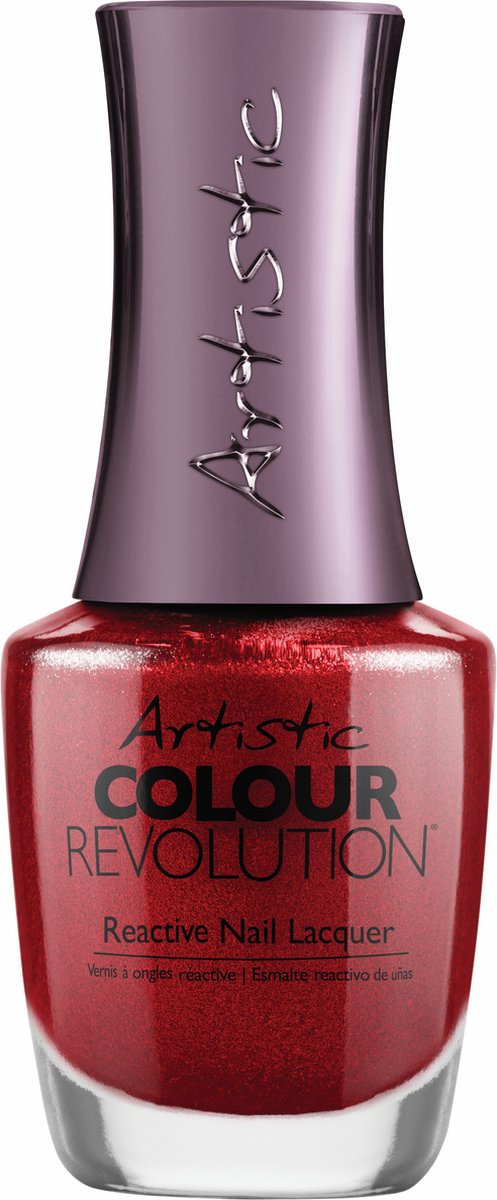 Goedkoopste Artistic Nail Design Colour Revolution ' 1-2 Punch ' ( Warm-Rood Metallic