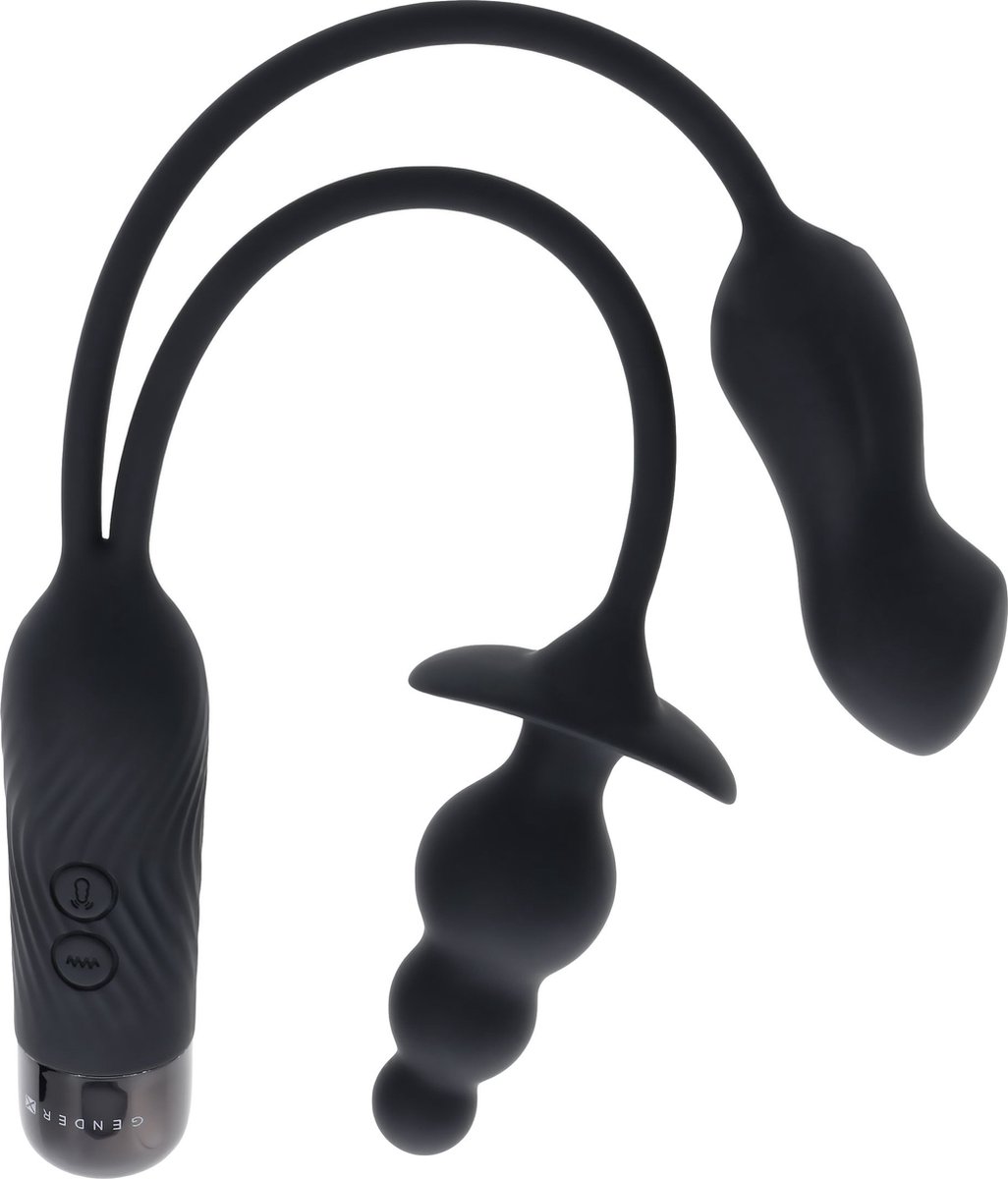 Goedkoopste Evolved Novelties - Double My Pleasure - Zwart