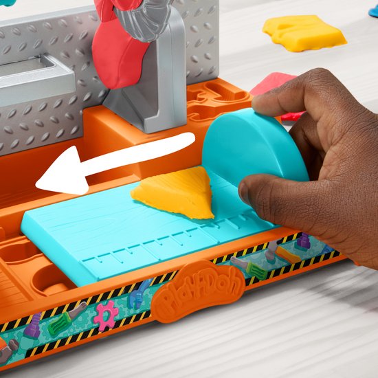 Play-Doh Stempelen en Zagen Speelset - Boetseerklei - Kindergereedschap