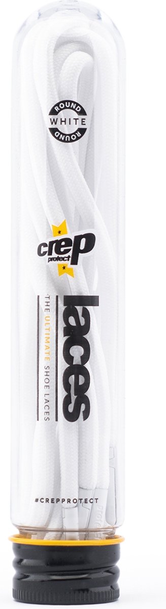 Crep Protect Laces White Round
