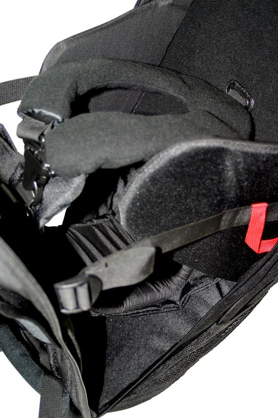 Driver13 kiteboardtas Weekend Deluxe No. 01, boardbag met rugsysteem, tussenlaag, vakken, 145 cm, zwart