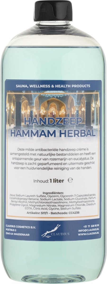 Goedkoopste Handzeep Hammam Herbal 1 liter