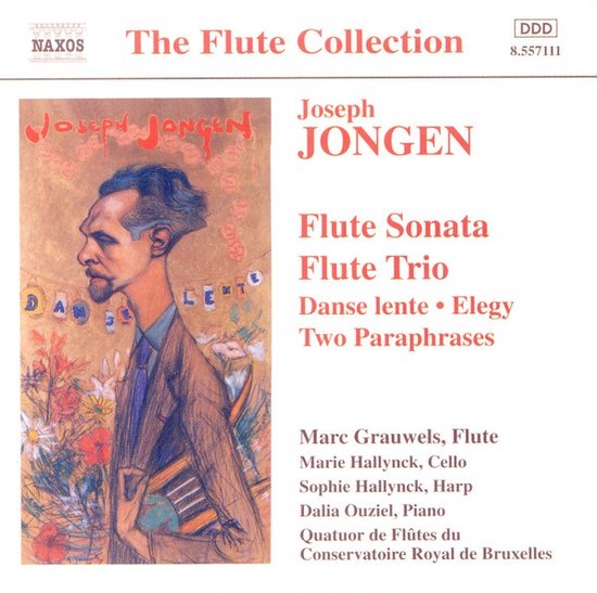 Marc Grauwels - Joseph Jongen: Music For Flute (CD)