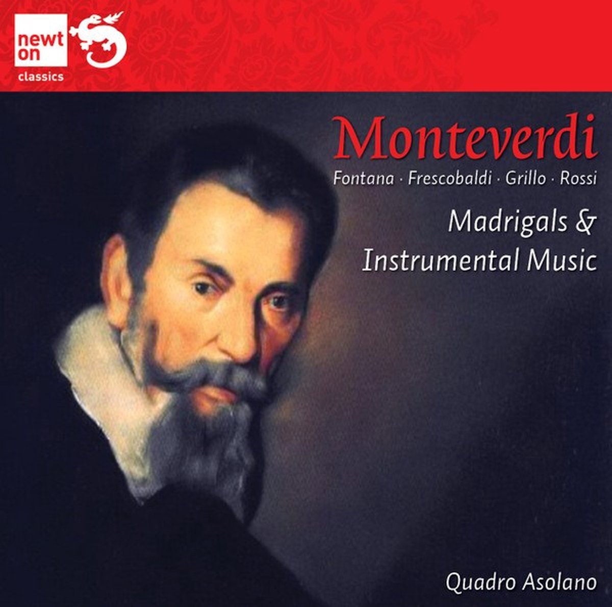 Quadro Asolano - Monteverdi: Madrigals & Instrumental Music (CD)